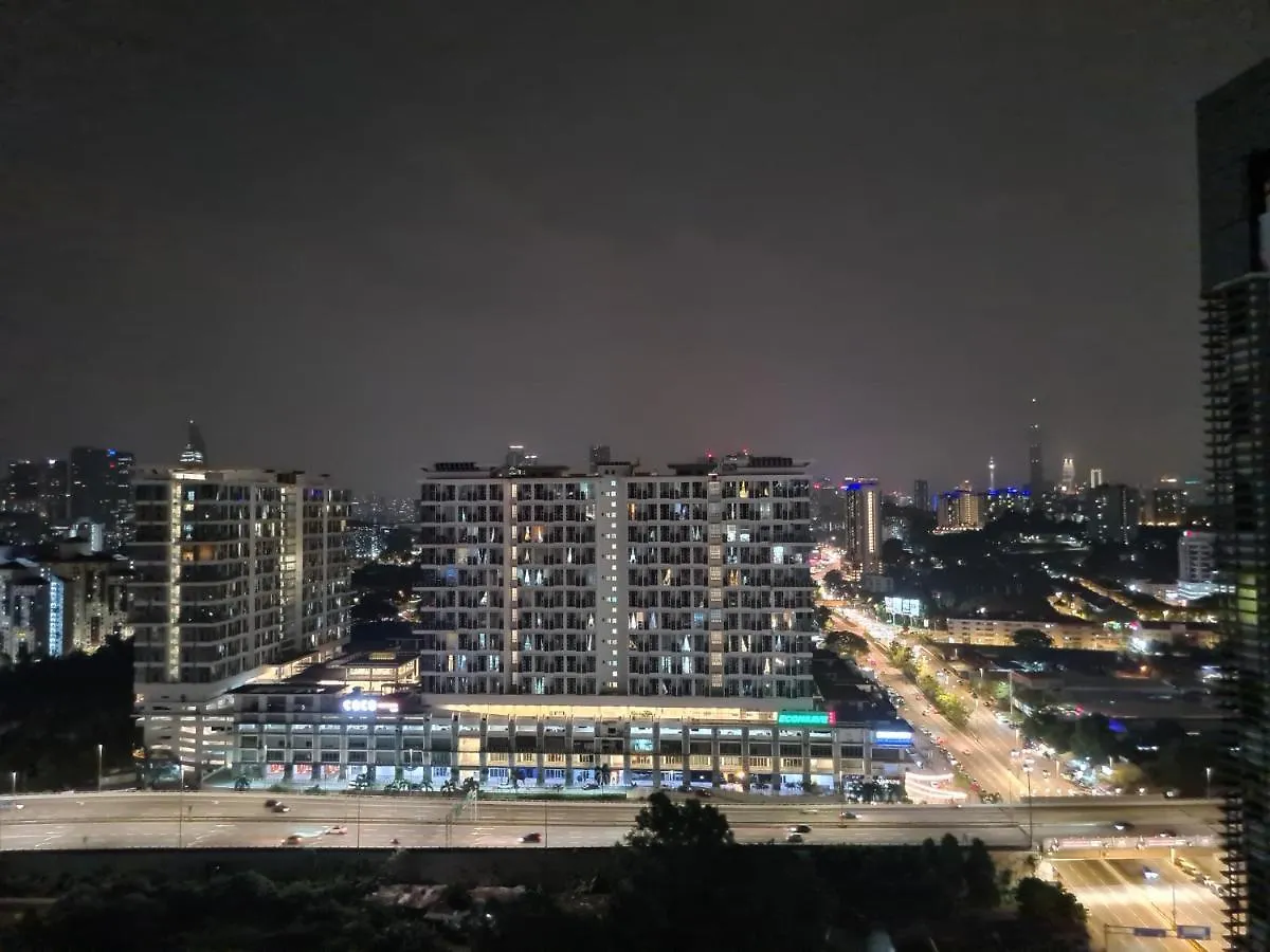 아파트 Verve 2Bedroom 2To6Pax Kuala Lumpur Near Midvalley Megamall